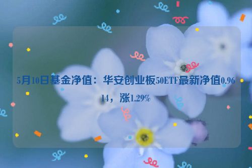 5月10日基金净值：华安创业板50ETF最新净值0.9614，涨1.29%